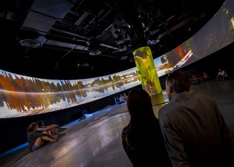 "Façonner l’avenir" Biosphère de Montréal – Environnement Canada – Idées au cube / The Biosphere– Environment Canada – id3 ‘’Design the Future’’ immersive show 
